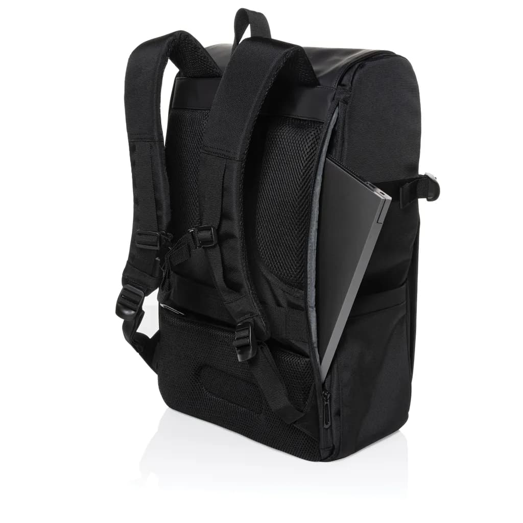 Pascal AWARE™ RPET Deluxe Weekend Rucksack - schwarz