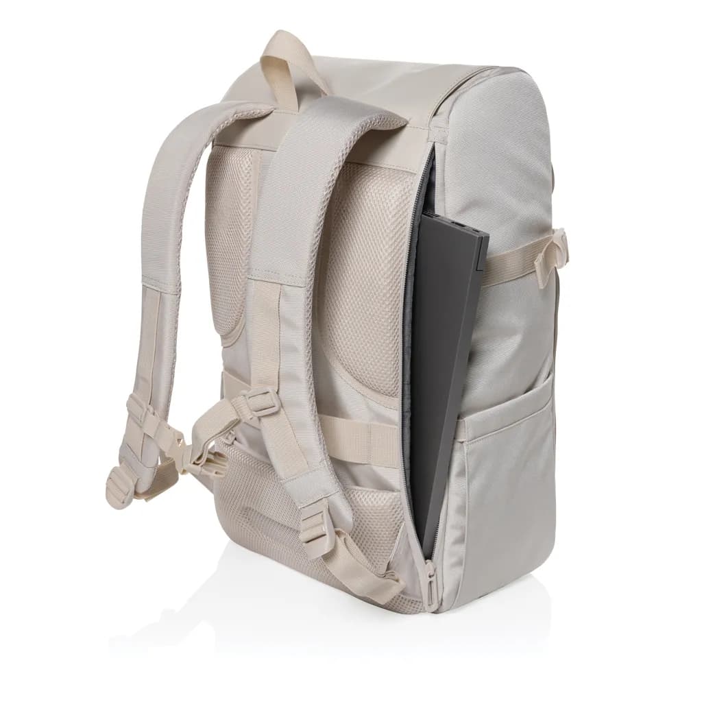 Pascal AWARE™ RPET Deluxe Weekend Rucksack - beige