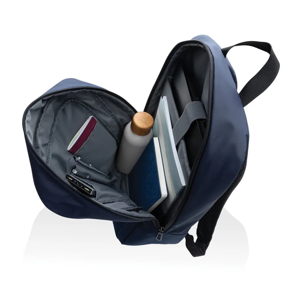 Armond AWARE™ RPET 15.6 Basic Laptop-Rucksack - navy blau