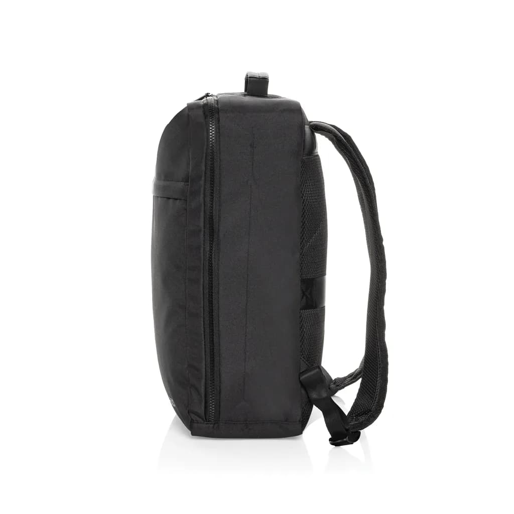 Swiss Peak Aware™ RPET Essential 15.6 Laptop-Rucksack - schwarz