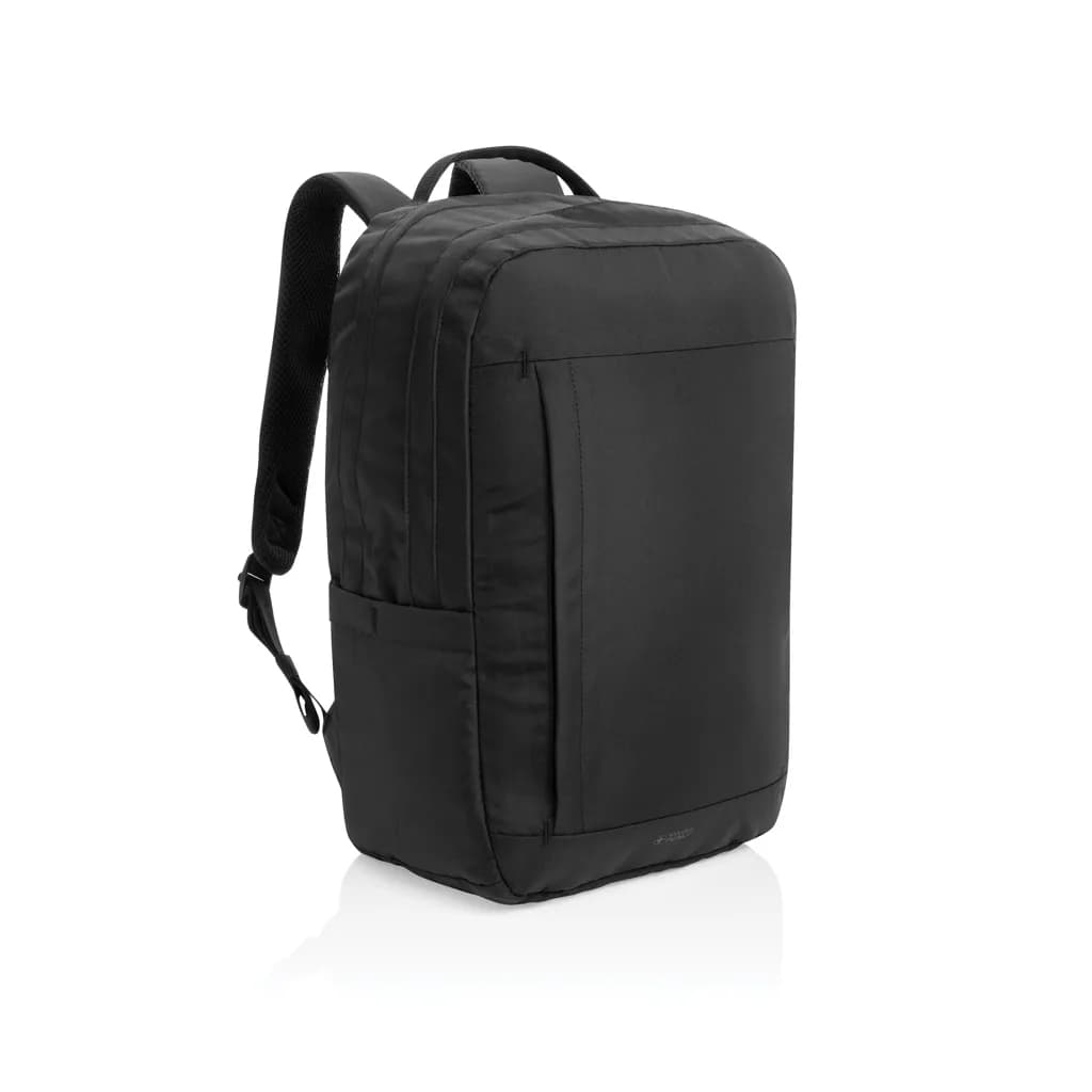 Swiss Peak Aware™ Edin 100% RPET 15,6 Laptop Rucksack - schwarz