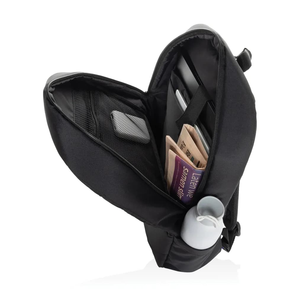 CityPack AWARE™ RPET Business 15,6-Laptop-Rucksack - schwarz