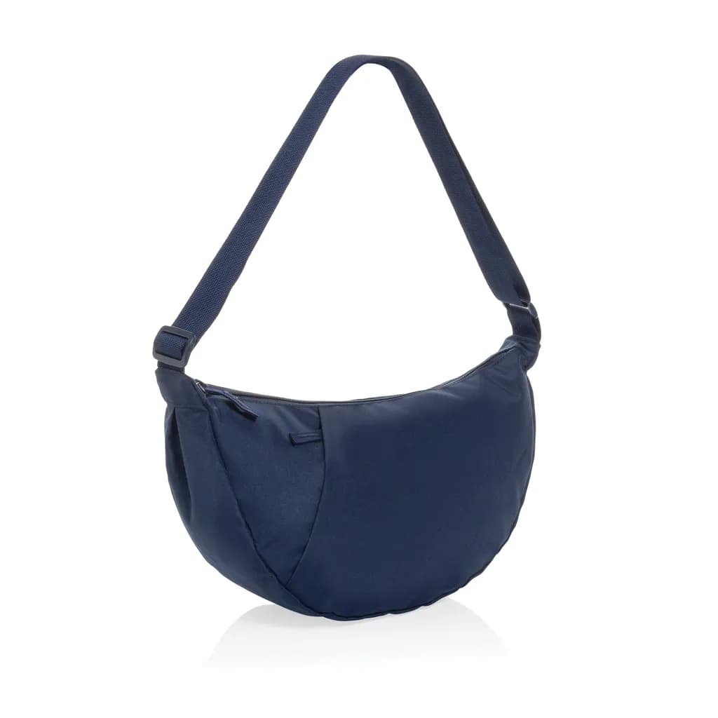 Crescent XL AWARE™ RPET Half-Moon Sling Tasche - navy blau
