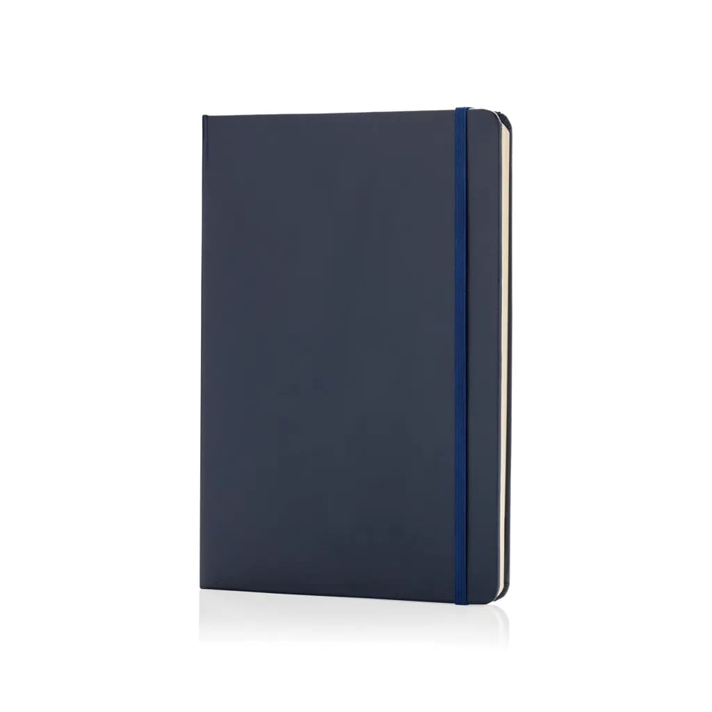 Basic Hardcover Notizbuch A5 - navy blau