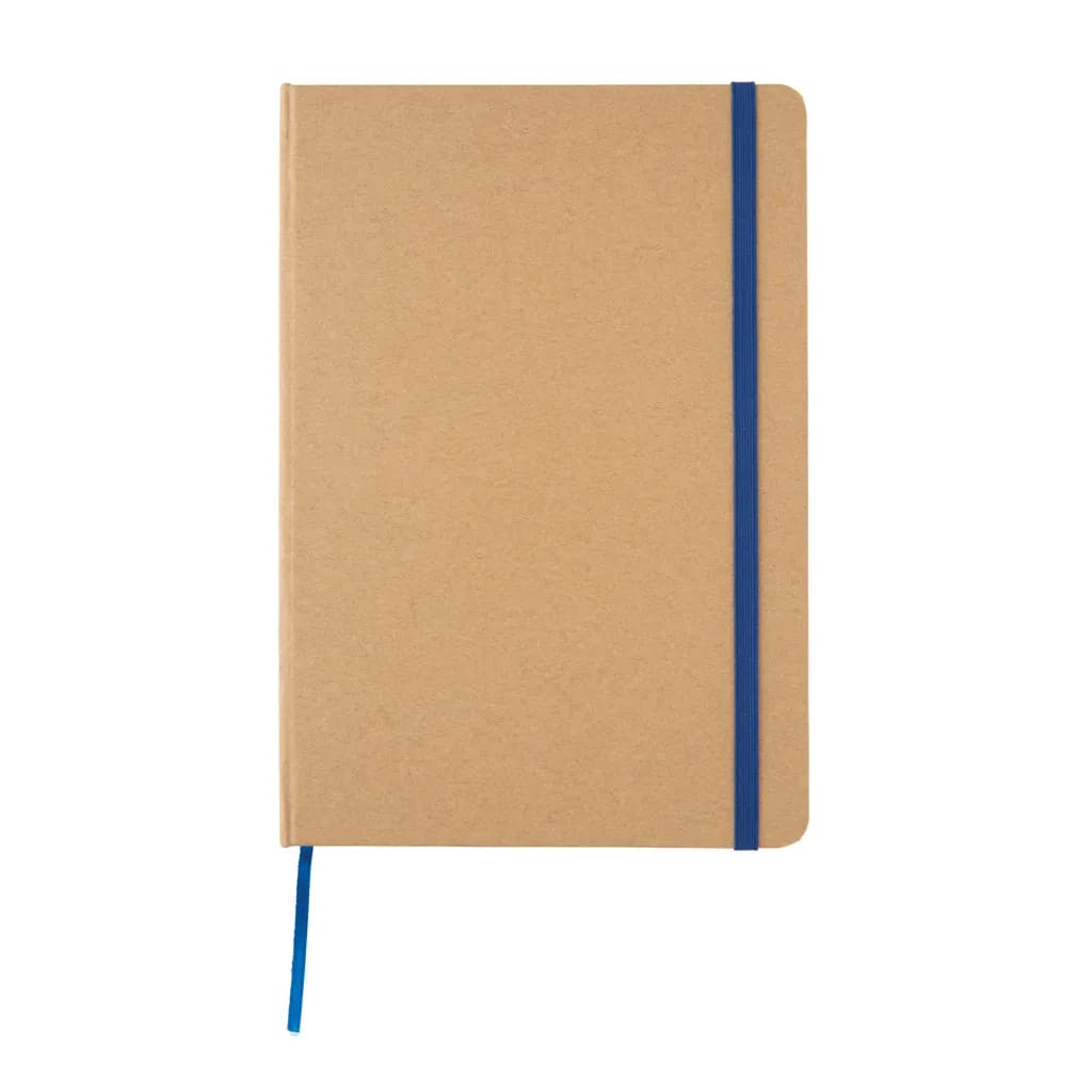 Kraft A5 Notizbuch - blau