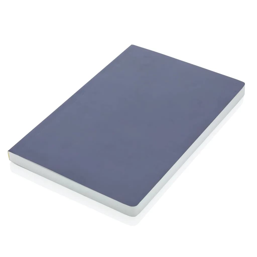 Impact Softcover A5 Notizbuch mit Steinpapier - navy blau