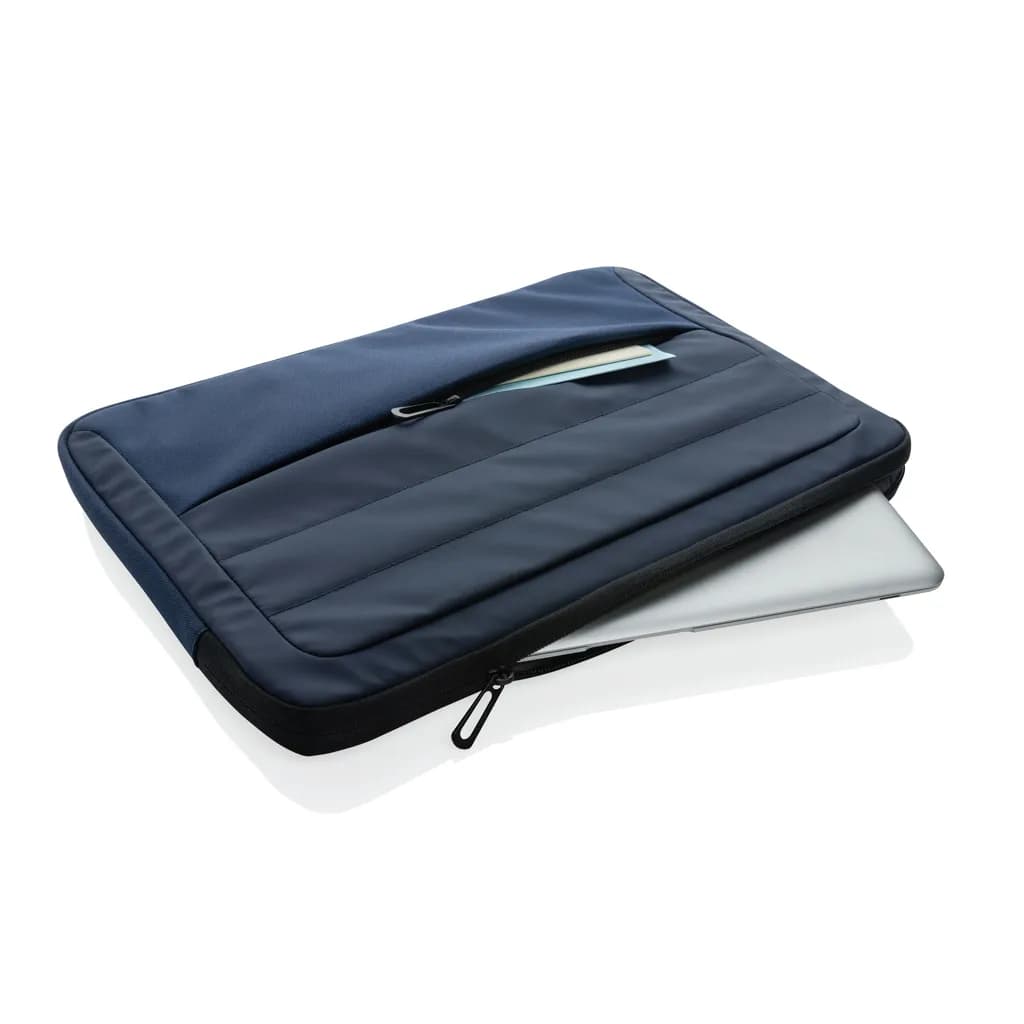 Armond AWARE™ RPET 15.6 Laptop-Sleeve - navy blau