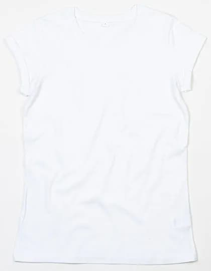 Women´s Roll Sleeve T - White