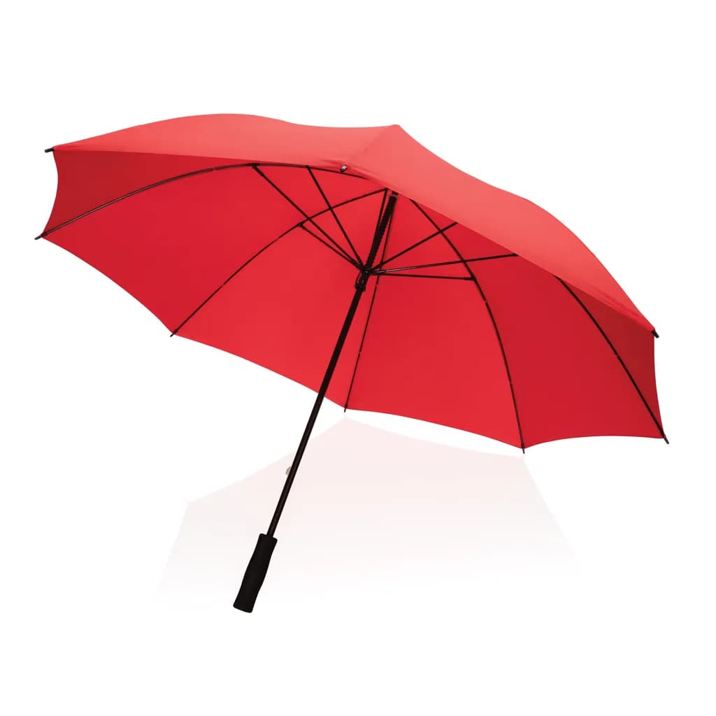 30 Impact AWARE™ RPET 190T Stormproof-Schirm - rot
