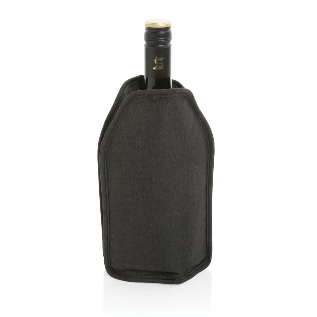Vino AWARE™ rPET Weinkühler-Sleeve - schwarz