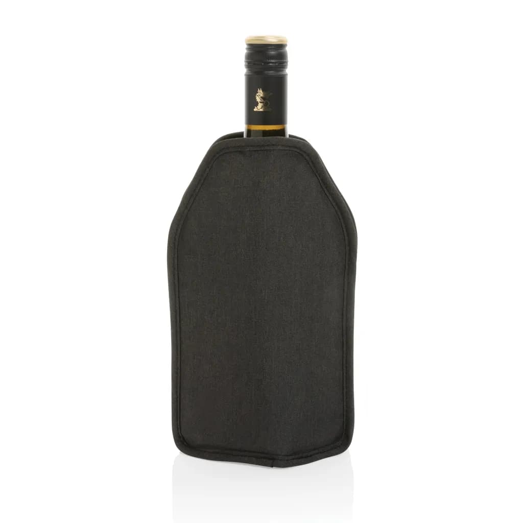Vino AWARE™ rPET Weinkühler-Sleeve - schwarz
