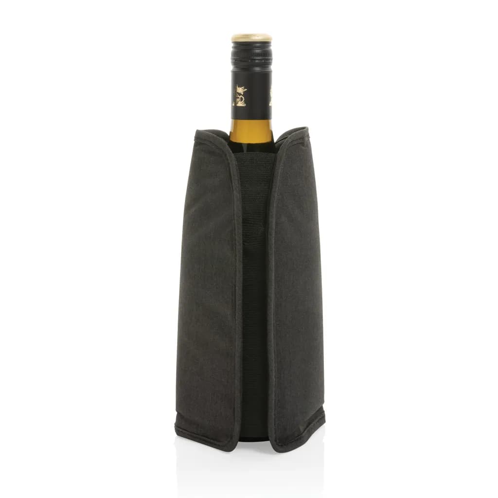 Vino AWARE™ rPET Weinkühler-Sleeve - schwarz