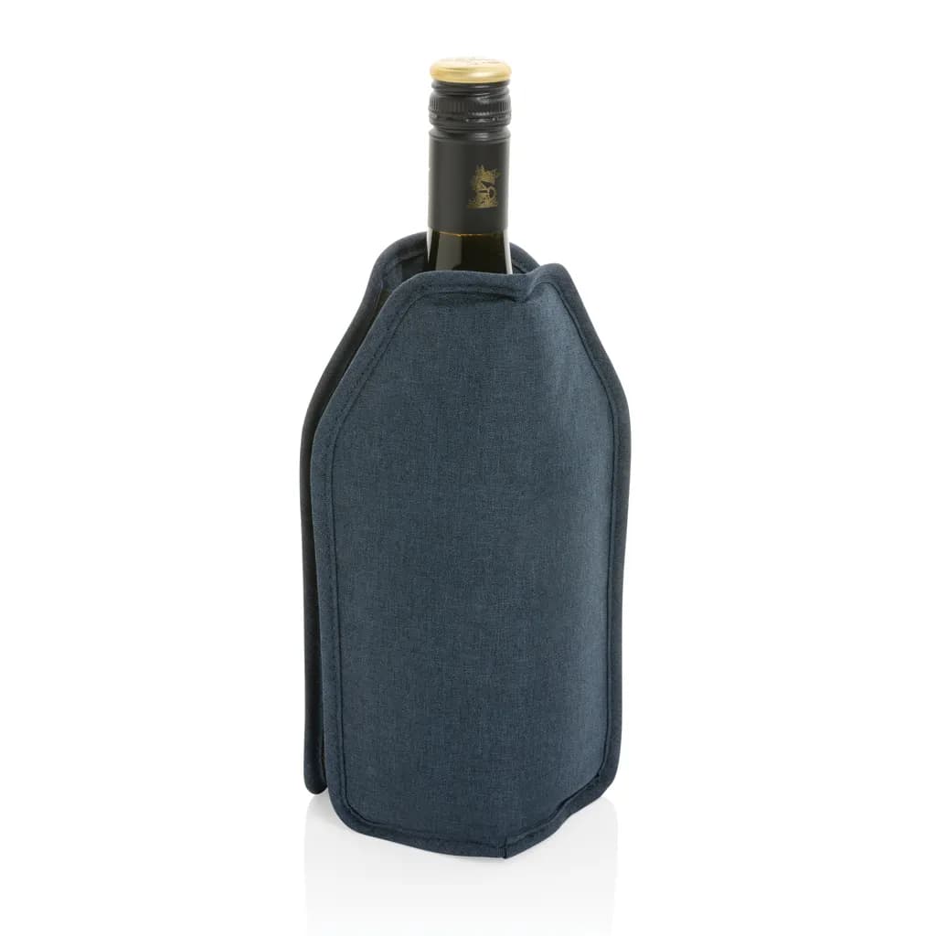 Vino AWARE™ rPET Weinkühler-Sleeve - navy blau