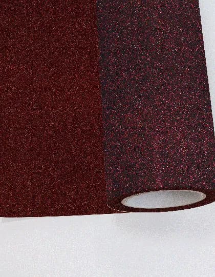 Poli-Flex® Pearl Glitter - Pearl Glitter Burgundy