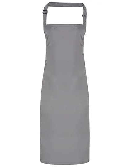 Waterproof Bib Apron - Dark Grey (ca. Pantone 425C)
