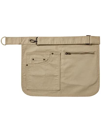 Metro Utility Hip Apron - Khaki (ca. Pantone 7536C)