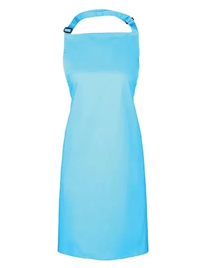 Colours Collection Bib Apron - Cyan (ca. Pantone Cyan C)