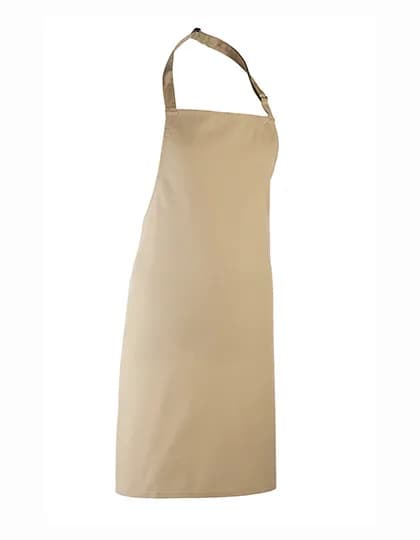 Colours Collection Bib Apron - Khaki (ca. Pantone 7503C)