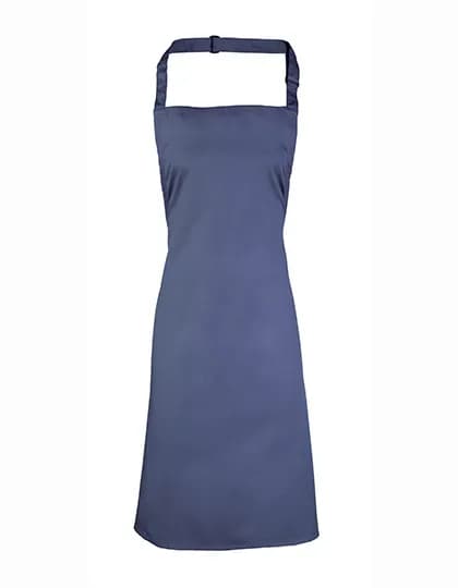 Colours Collection Bib Apron - Marine Blue (ca. Pantone 281C)