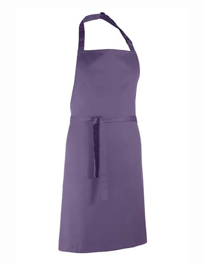 Colours Collection Bib Apron - Purple (ca. Pantone 269C)