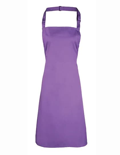 Colours Collection Bib Apron - Rich Violet (ca. Pantone 2587C)