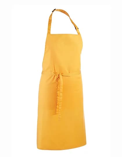 Colours Collection Bib Apron - Sunflower (ca. Pantone 136C)