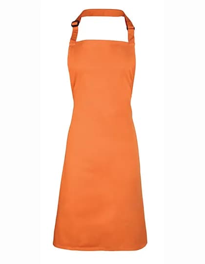 Colours Collection Bib Apron - Terracotta (ca. Pantone 159C)