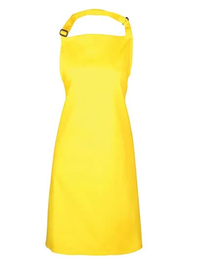 Colours Collection Bib Apron - Yellow (ca. Pantone Yellow C)