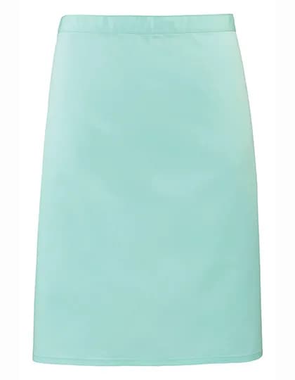 Colours Collection Mid Length Apron - Aqua (ca. Pantone 344C)