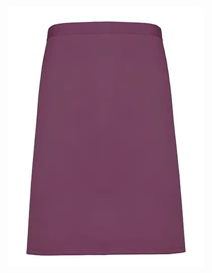 Colours Collection Mid Length Apron - Aubergine (ca. Pantone 5115C)