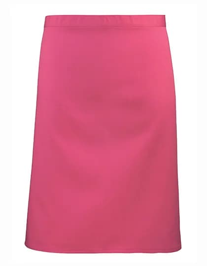 Colours Collection Mid Length Apron - Hot Pink (ca. Pantone 214C)