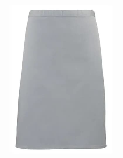 Colours Collection Mid Length Apron - Silver (ca. Pantone 428C)
