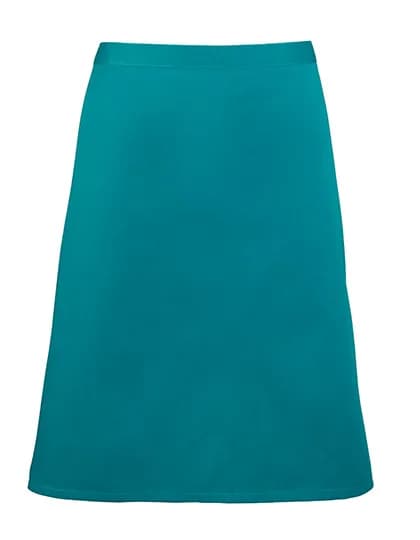 Colours Collection Mid Length Apron - Teal (ca. Pantone 3155C)