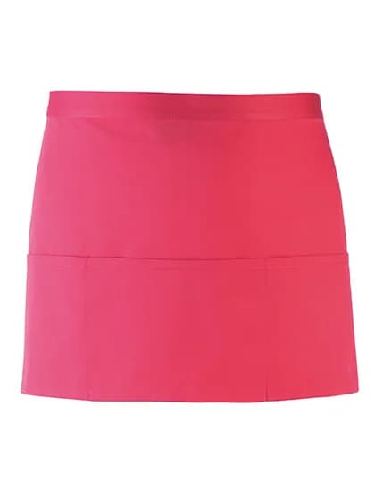 Colours Collection 3-Pocket Apron - Hot Pink (ca. Pantone 214C)
