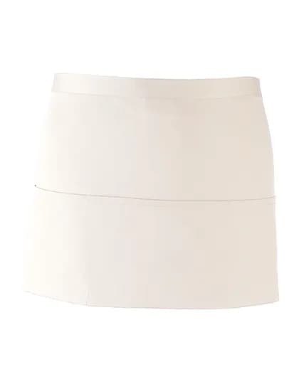 Colours Collection 3-Pocket Apron - White