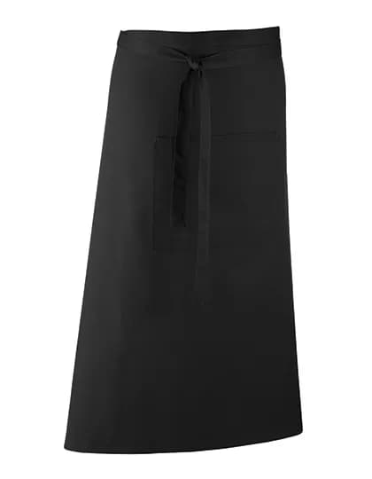 Colours Collection Bar Apron - Black (ca. Pantone Black C)