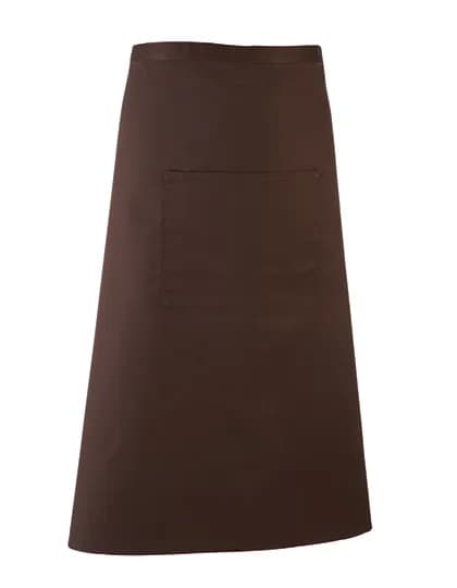 Colours Collection Bar Apron - Brown (ca. Pantone 476C)