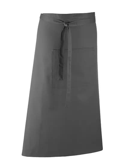 Colours Collection Bar Apron - Dark Grey (ca. Pantone 431C)