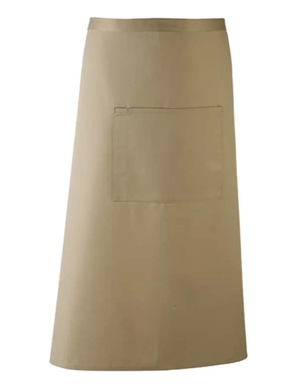 Colours Collection Bar Apron - Olive (ca. Pantone 7763C)