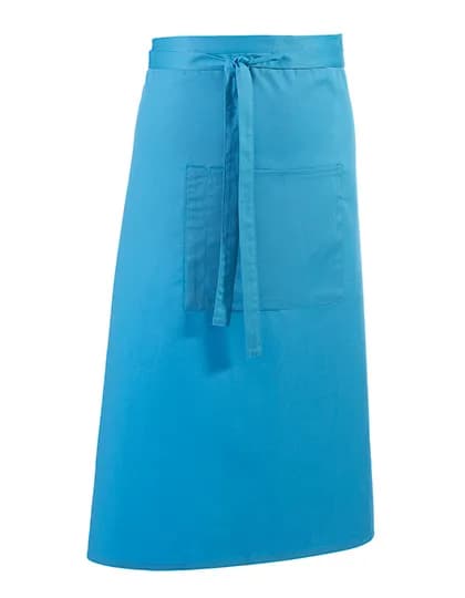 Colours Collection Bar Apron - Turquoise (ca. Pantone 312C)