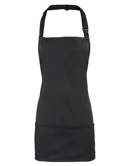 Colours 2 in 1 Apron - Black (ca. Pantone Black C)