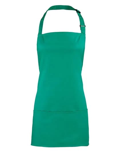 Colours 2 in 1 Apron - Emerald (ca. Pantone 7728C)