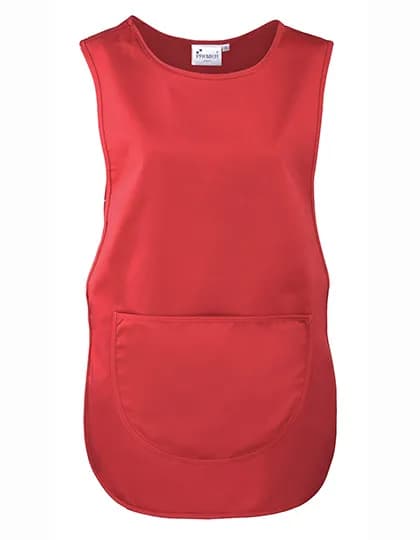 Women´s Pocket Tabard - Red (ca. Pantone 200C)