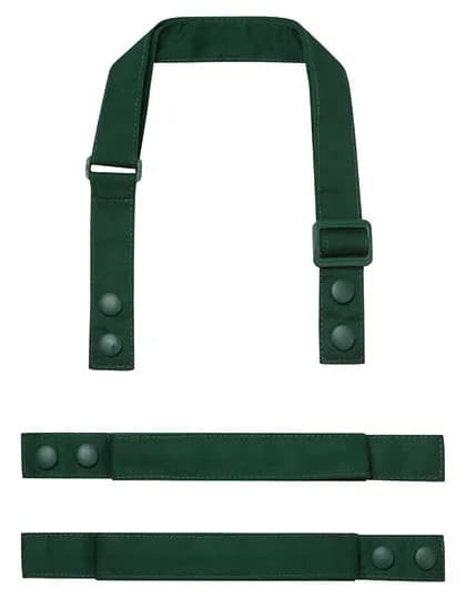 Colours Swap & Pop Apron - Strap - Bottle Green (ca. Pantone 7484C)