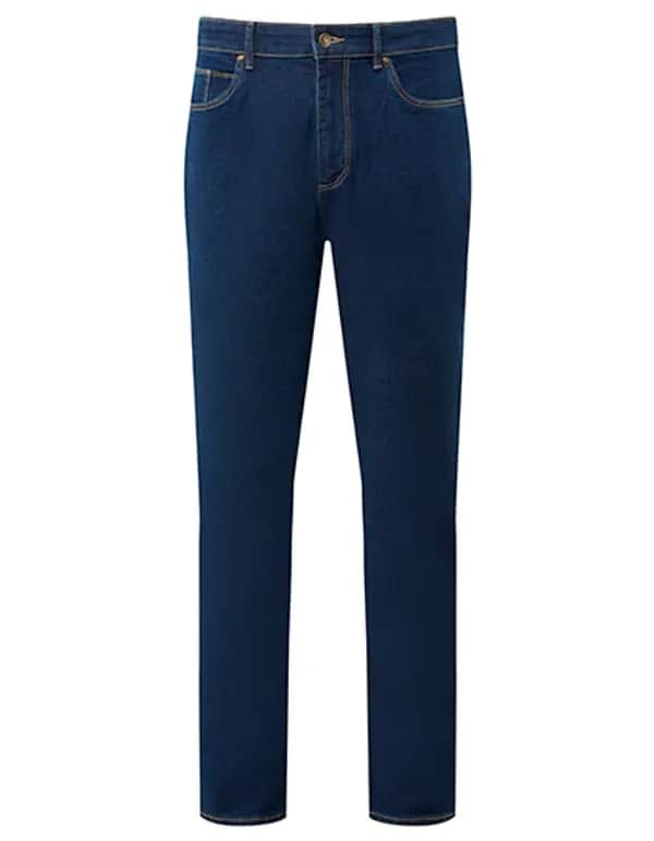 Workready Men´s Straight Leg Jeans - Indigo (ca. Pantone 2380C)
