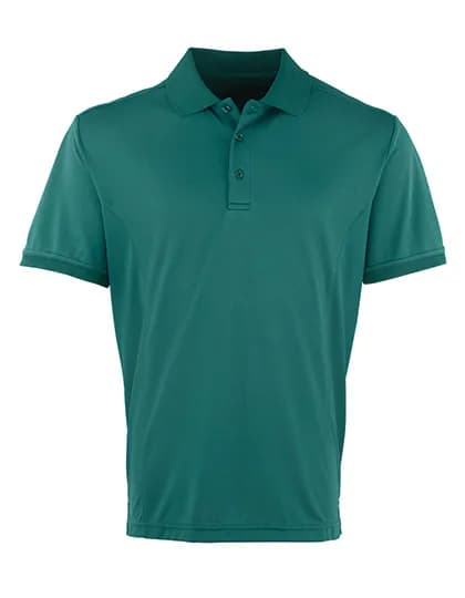 Men´s Coolchecker® Piqué Polo - Bottle Green (ca. Pantone 560C)