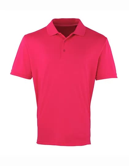 Men´s Coolchecker® Piqué Polo - Hot Pink (ca. Pantone 214C)
