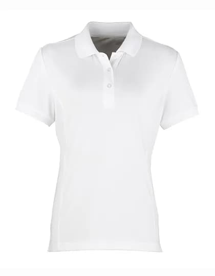 Women´s Coolchecker® Piqué Polo - White