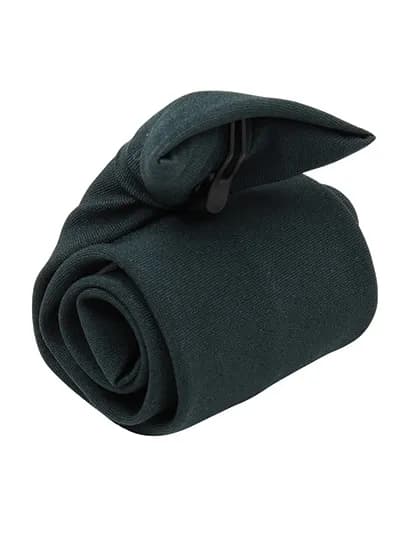 Clip-on Tie - Bottle Green (ca. Pantone 560C)