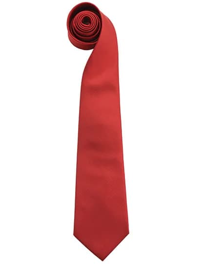 Colours Orginals Fashion Tie - Burgundy (ca. Pantone 200C)